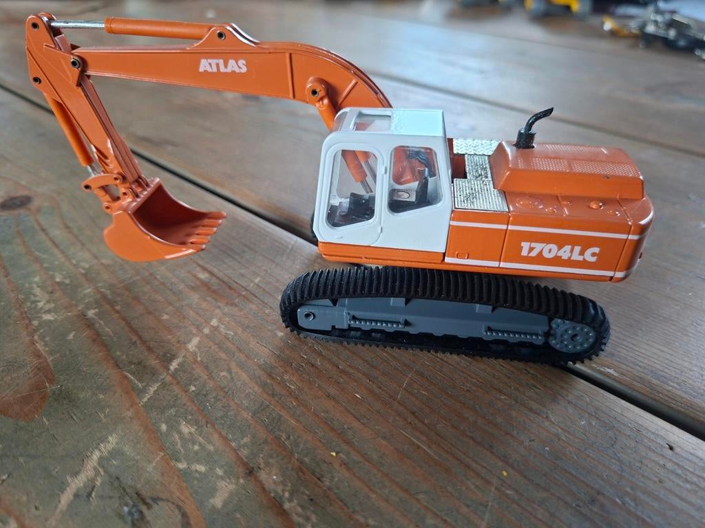 CONRAD ATLAS 1704C RUPSKRAAN, Hobby en Vrije tijd, Modelauto's | 1:50, Ophalen of Verzenden, Zo goed als nieuw, Hijskraan, Tractor of Landbouw