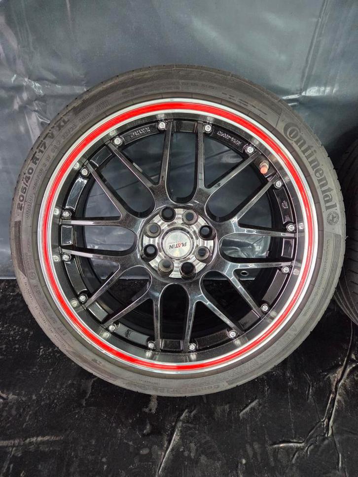 Leuke set velgen 4x100 17 inch, Motoren, Tuning en Styling, Ophalen of Verzenden