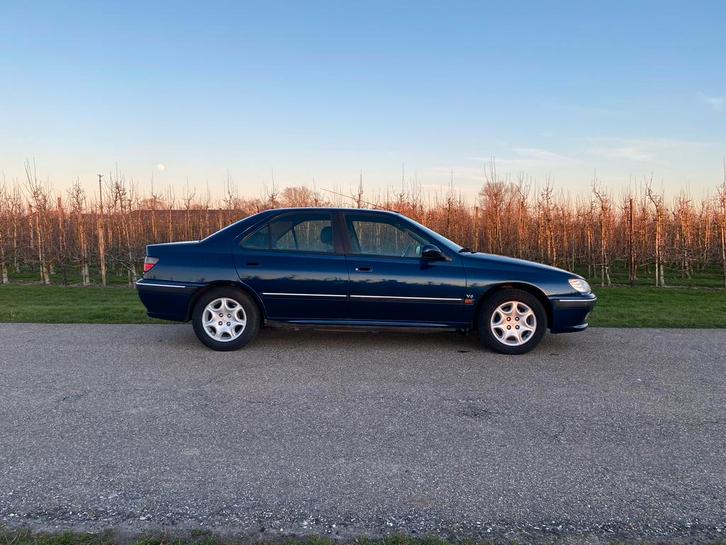 Peugeot 406 3.0 SV24 V6 APK NIEUW 3/2027! 2e eigenaar, Auto's, Peugeot, Particulier, ABS, Airbags, Airconditioning, Alarm, Boordcomputer