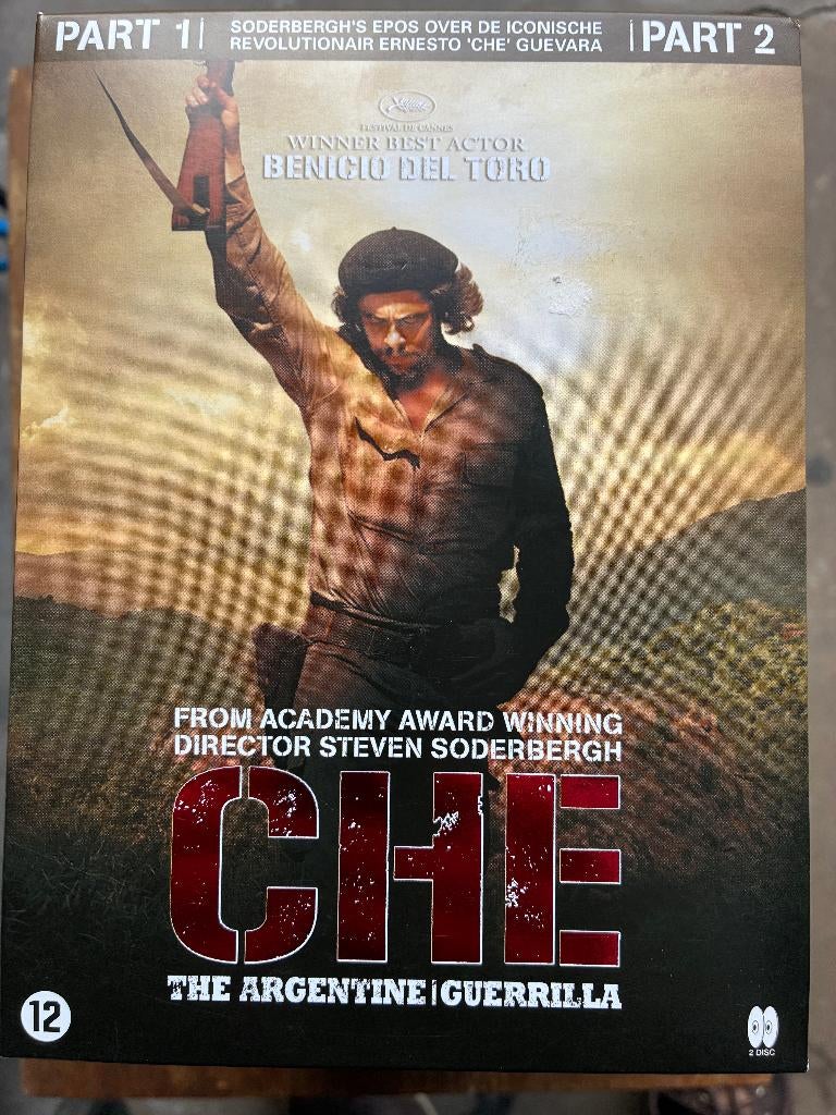 Che ; deel 1 & 2 COMPLEET ( The Argentine / Guerrilla )2-DVD, Vanaf 12 jaar, Ophalen of Verzenden, Zo goed als nieuw, Waargebeurd drama