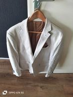 Felucci Zomer Colbert Maat 50 Crème/Bruin Gestreept, Felucci, Maat 48/50 (M), Beige, Ophalen of Verzenden