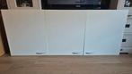 3 witte bruynzeel bovenkasten, Ophalen, Gebruikt, Wit, 50 tot 100 cm