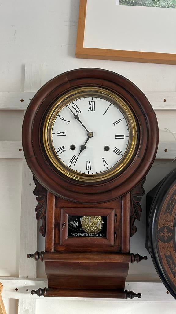 Wandklok Week Tachimoto clock co, Ophalen of Verzenden