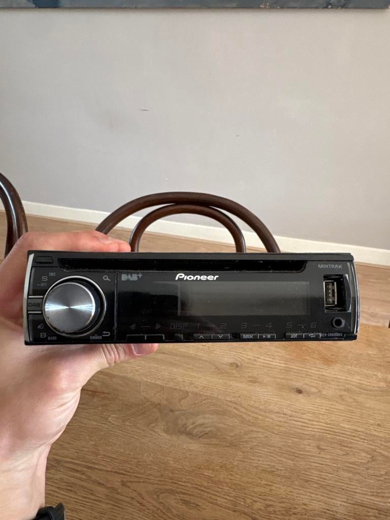 Pioneer DAB+ Autoradio - Prima 1 Din, Auto diversen, Autoradio's, Ophalen of Verzenden, Gebruikt