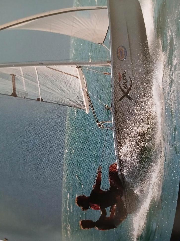 Topper Topaz Xenon open zeilboot, Watersport en Boten, Open zeilboten, Gebruikt, Overige typen, 3 tot 6 meter, Polyester, Geen motor