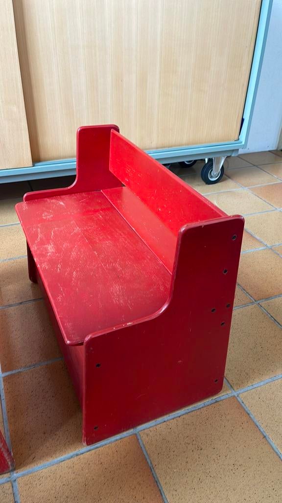 Ikea kinderbankje met opbergvak, Kinderen en Baby's, Kinderkamer | Tafels en Stoelen, Ophalen, Zo goed als nieuw
