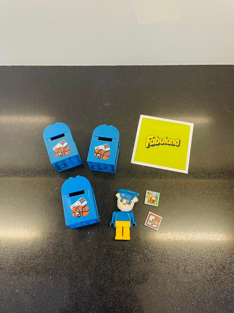 Lego Fabuland | Postbode met Accessoires, Ophalen of Verzenden, Gebruikt