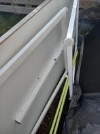 Bankkussens+Opvouwbare tafel camper ,chalet of tuin GRATIS, Ophalen, Gebruikt, Campingtafel