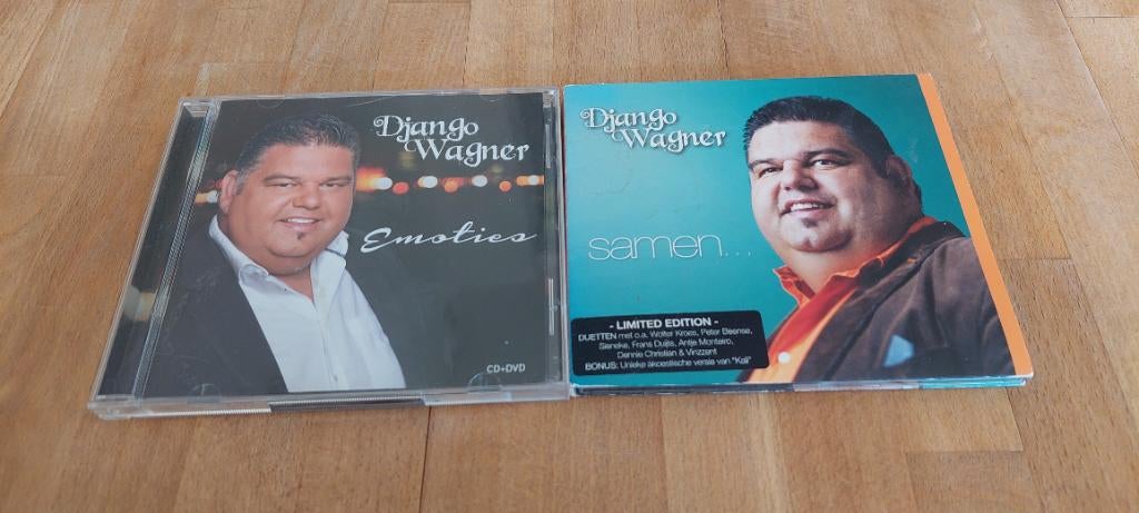 2 cds django wagner , emoties en samen ., Ophalen of Verzenden, Zo goed als nieuw, Levenslied of Smartlap