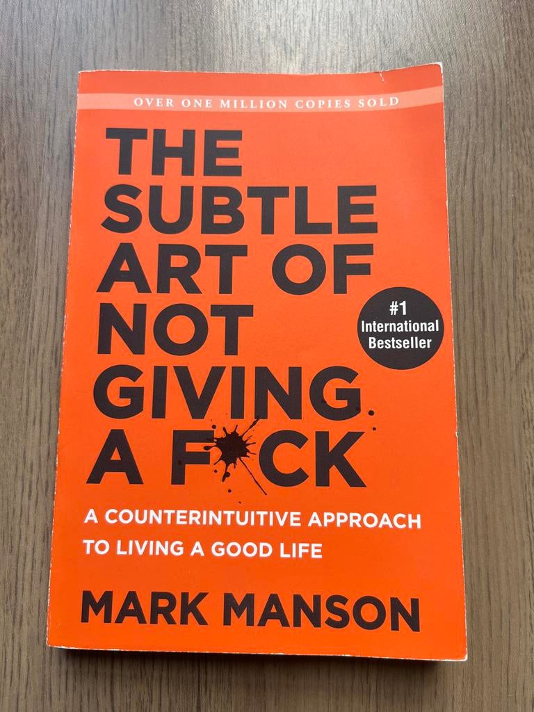 The Subtle Art of Not Giving a F*ck - Mark Manson, Ophalen of Verzenden, Gelezen, Wereld overig