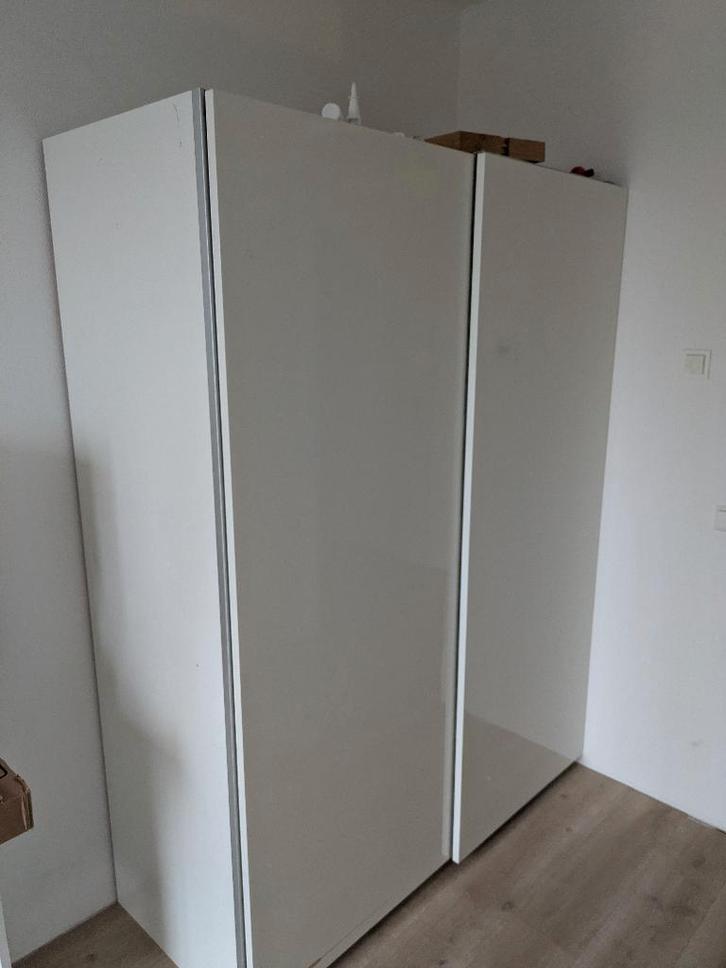 Pax kast wit, Huis en Inrichting, Kasten | Kledingkasten, Gebruikt, 200 cm of meer, 50 tot 75 cm, Ophalen