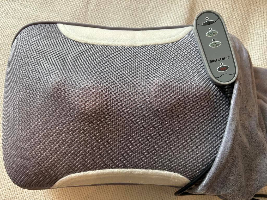 Silvercrest Shiatsu Massagekussen - Nek, Rug, Schouders, Ben, Ophalen, Zo goed als nieuw, Massagestoel of Kussen