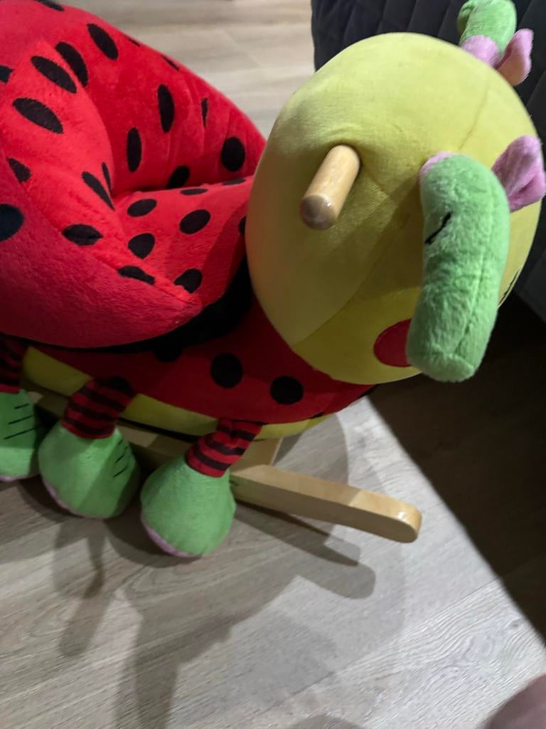 Schattig hobbelbeest - lieveheersbeestje, Ophalen, Zo goed als nieuw, Overige typen