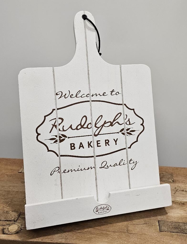 LEUKE HOUTEN KOOKBOEKSTANDAARD, Ophalen of Verzenden, Gebruikt