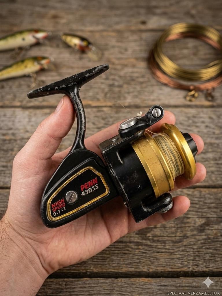 Gebruikte Penn 430SS Molen - Hoge Snelheid 5.1:1, Ophalen of Verzenden, Gebruikt, Molen