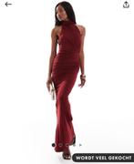 Galajurk ASOS | ZGAN, Kleding | Dames, Jurken, Ophalen of Verzenden, Zo goed als nieuw, Maat 36 (S), Rood