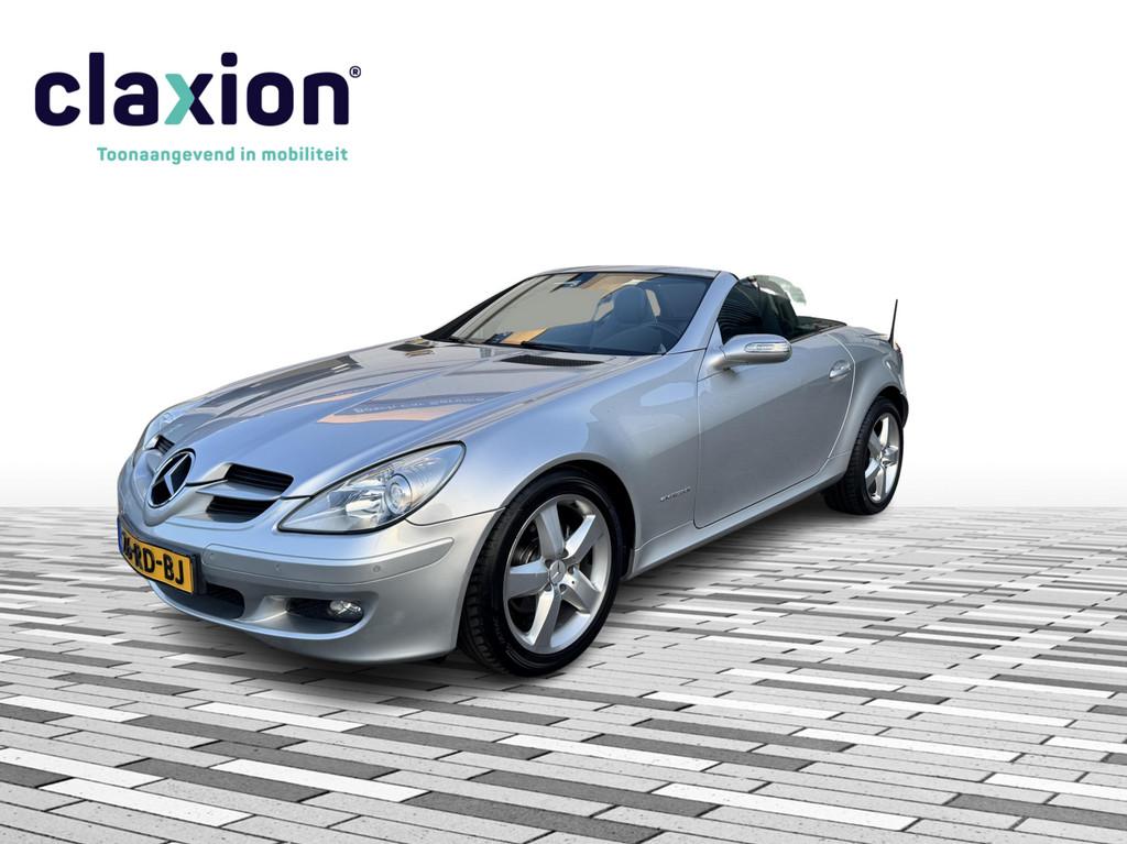 Mercedes SLK 200 K. PDC / AIRCO / LEER / CRUISE / NAP, Auto's, Mercedes-Benz, Automaat, Achterwielaandrijving, Gebruikt, 4 cilinders