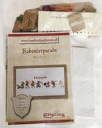 Efteling borduurpakket Kabouterparade – compleet, Ophalen of Verzenden, Nieuw, Handborduren, Borduurpakket