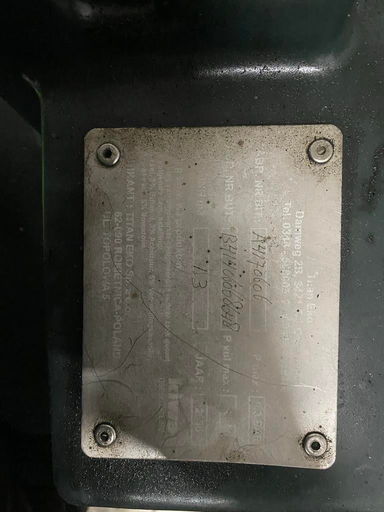 Kunststof Olie Opslagtank met Dubbele Wanden, Auto diversen, Ophalen