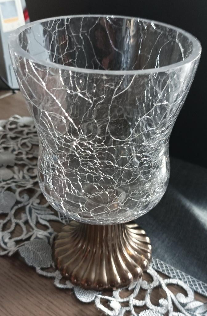 windlicht, Huis en Inrichting, Woonaccessoires | Kandelaars en Kaarsen, Overige materialen, Gebruikt, 25 tot 50 cm, Ophalen of Verzenden