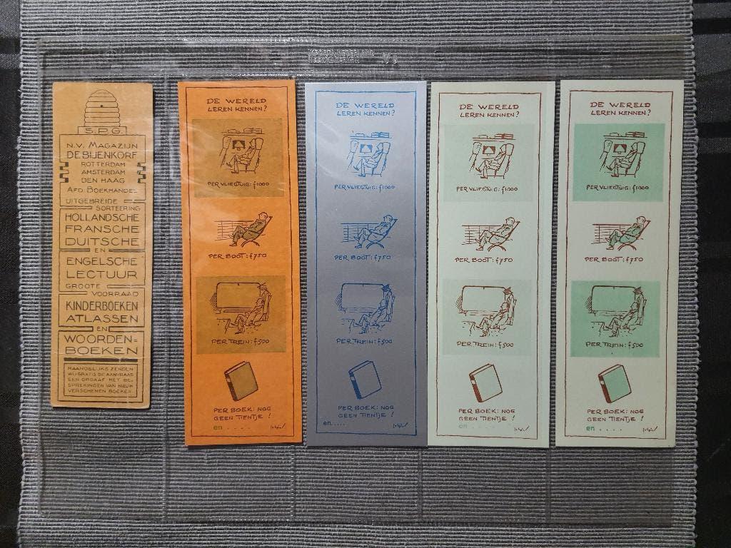 Boekenleggers bladwijzers 5., Verzamelen, Ophalen of Verzenden, Zo goed als nieuw