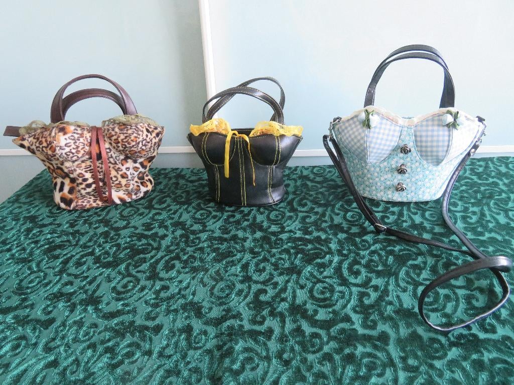 APARTE ( Corset Bustier ) HANDTASJES 3 stuks, Ophalen of Verzenden, Zo goed als nieuw, Overige typen