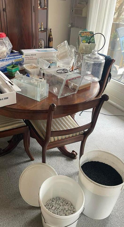 Restant Aquariumhobby spullen, Dieren en Toebehoren, Ophalen, Zo goed als nieuw, Overige typen