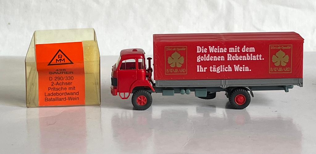 Roskof 428 H0: Saurer D 290/330, Ophalen of Verzenden, Zo goed als nieuw, Bus of Vrachtwagen, Overige merken
