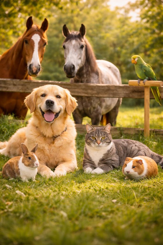 Liefdevolle dierenoppas aan huis, Verzorging