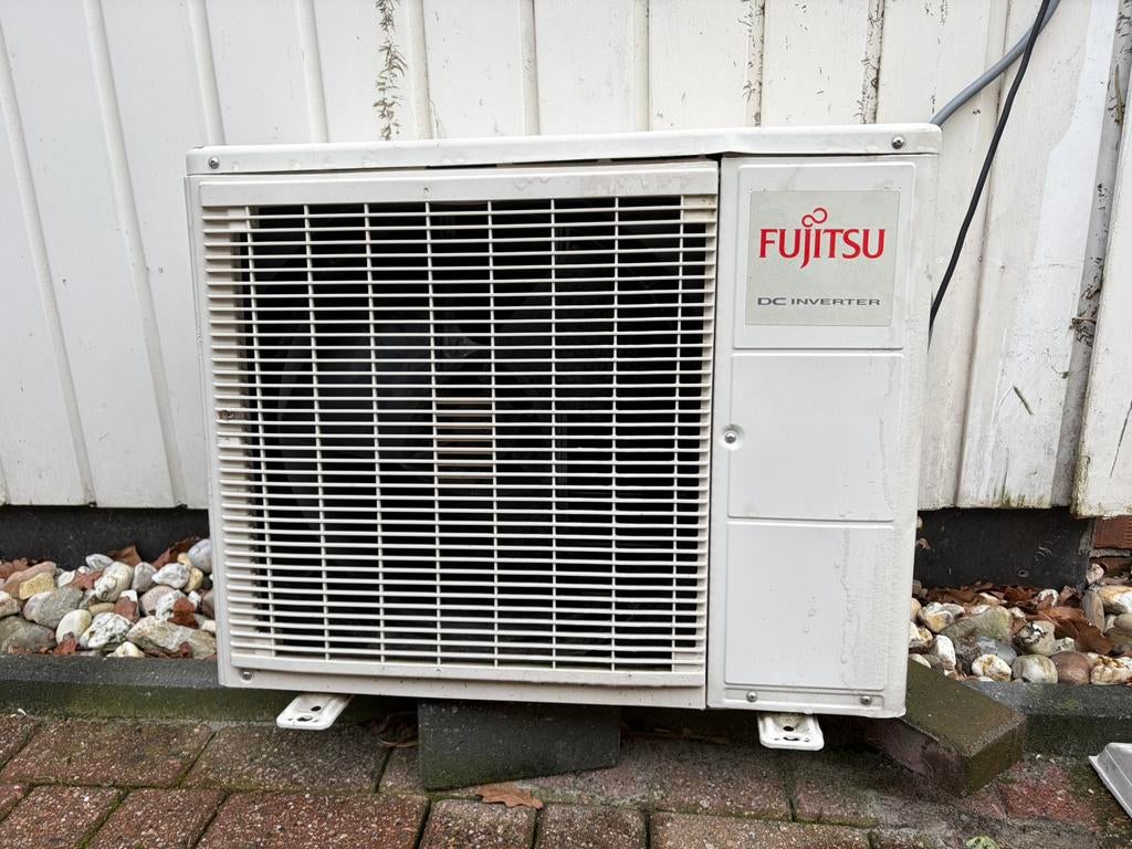 Fujitsu DC Inverter Airco - voor onderdelen of reparatie, Witgoed en Apparatuur, Airco's, Ophalen, Niet werkend, Wandairco, 3 snelheden of meer
