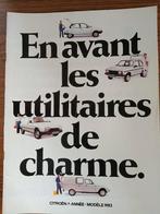 Citroen servicewagens folder, Boeken, Ophalen of Verzenden, Zo goed als nieuw, Citroën, Citroën