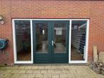 Pui met dubbele deuren en zijlichten, Doe-het-zelf en Verbouw, Kozijnen en Schuifpuien, Ophalen, Gebruikt, 225 cm of meer, Overige typen