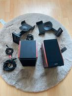 Edifier R1700BT Bluetooth boekenplank speakers met beugels, Zo goed als nieuw, 60 tot 120 watt, Front, Rear of Stereo speakers