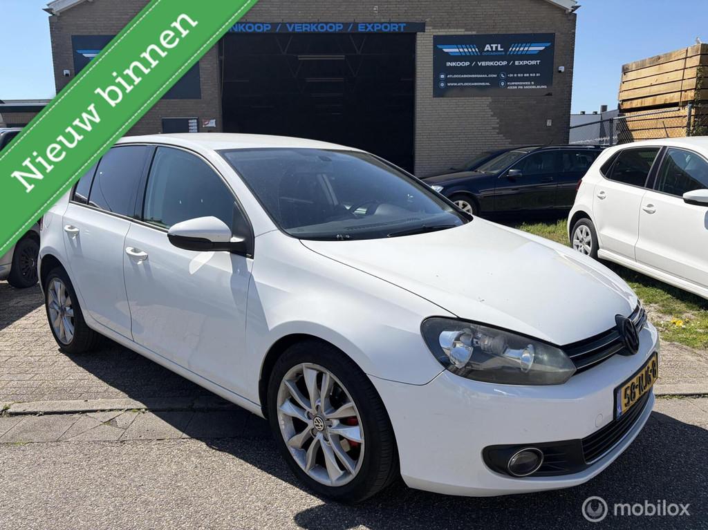 Zeer Nette Volkswagen Golf 6 1.6 TDI Dealer Ondr., Auto's, Voorwielaandrijving, Euro 5, Gebruikt, 4 cilinders