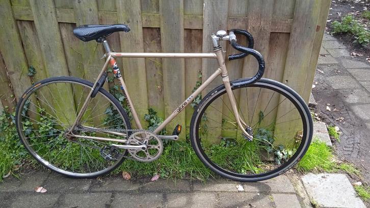 Gitane Cafe racer met Shimano remnaaf, Fietsen en Brommers, Fietsen | Oldtimers, 55 tot 59 cm, Jaren '60 of nieuwer, Ophalen