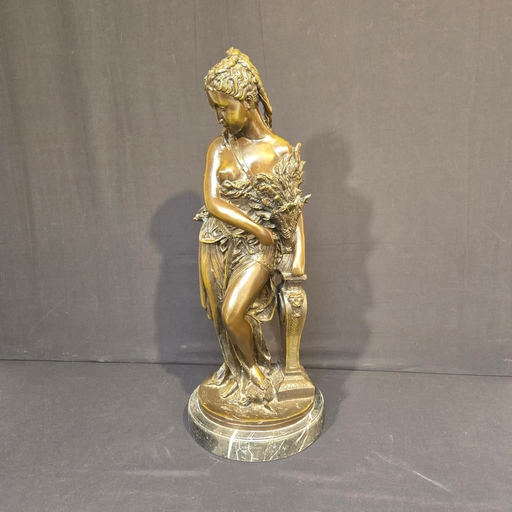 Groot bronzen beeld. Rond 1980, Ophalen of Verzenden