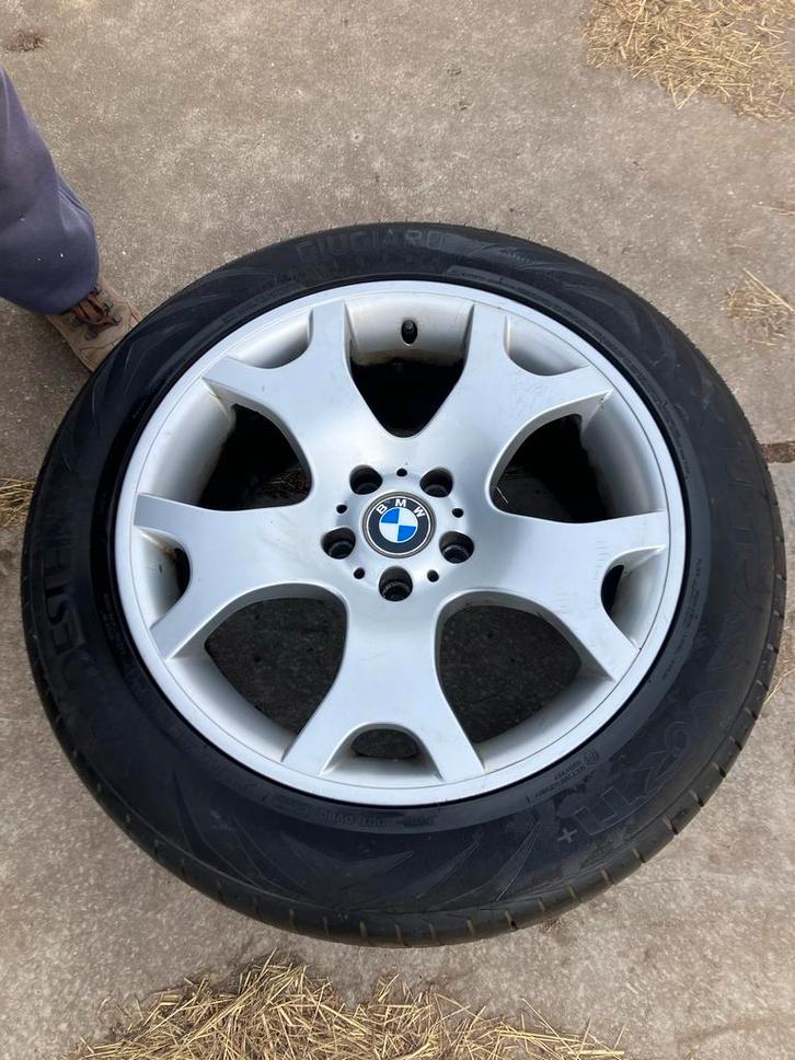 BMW X5 19 inch velgen met Vredestein banden (6mm profiel), Auto-onderdelen, Banden en Velgen, Banden en Velgen, 19 inch, Terreinwagen