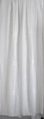 1 GROTE WITTE VITRAGE ,LICHT GLANZENDE STRUCTUUR, I NBETWEEN, Huis en Inrichting, 200 cm of meer, Ophalen of Verzenden, Zo goed als nieuw