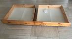 2 laden voor onder een Flexa grenen bed, Ophalen, Zo goed als nieuw, 180 cm of meer, 85 tot 100 cm