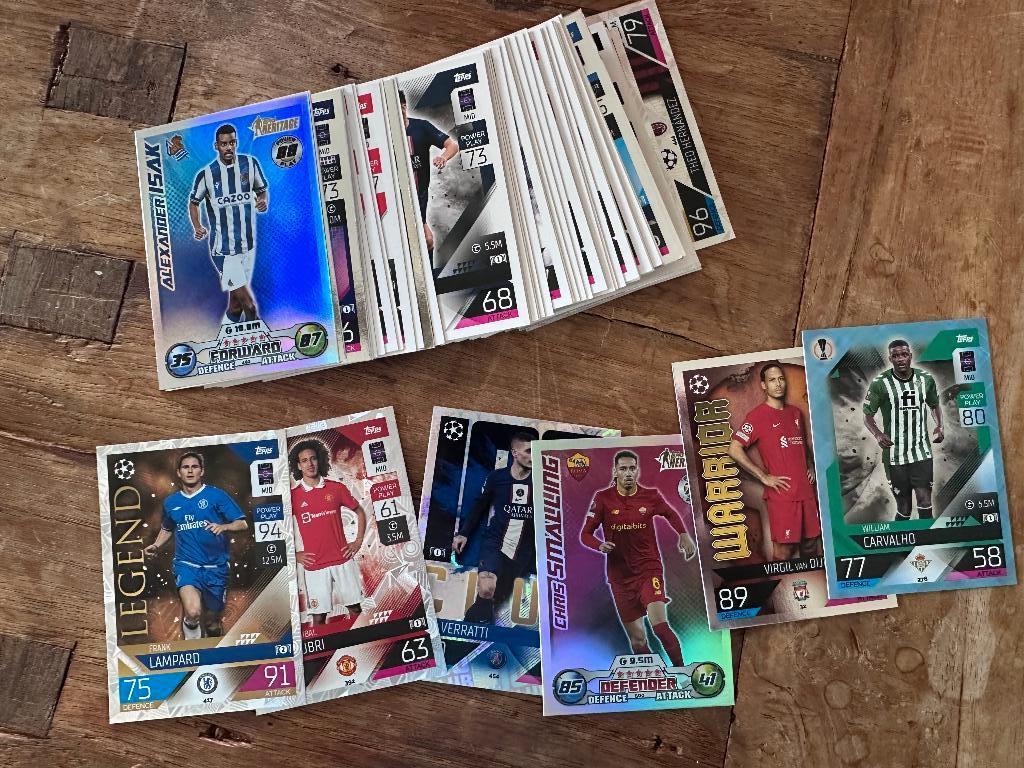 voetbalplaatjes Topps, Verzenden, Zo goed als nieuw, Buitenlandse clubs, Poster, Plaatje of Sticker