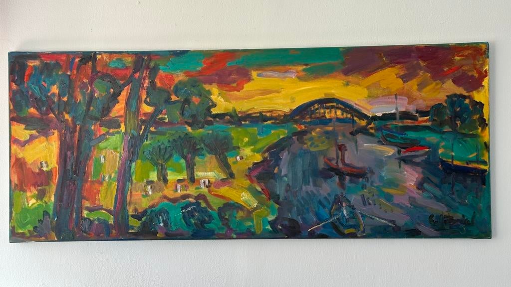 Eef van Brakel  Gezicht op Arnhem, Ophalen