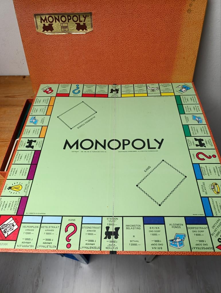Monopolyspel., Ophalen of Verzenden, Zo goed als nieuw