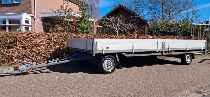 Hulco Rota schamelaanhanger 200x500cm 3000kg, Auto diversen, Aanhangers en Bagagewagens, Gebruikt, Ophalen