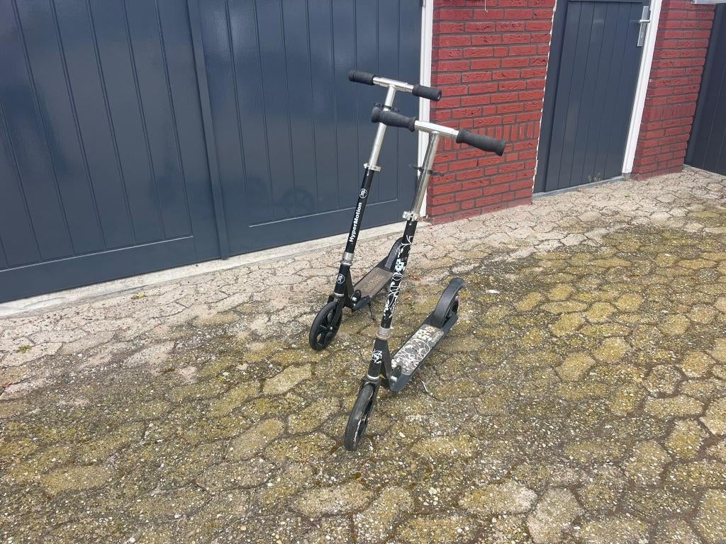 Step, aluminium, degelijk, hypermotion rusher, 2 stuks, Fietsen en Brommers, Steps, Ophalen, Gebruikt, Gewone step