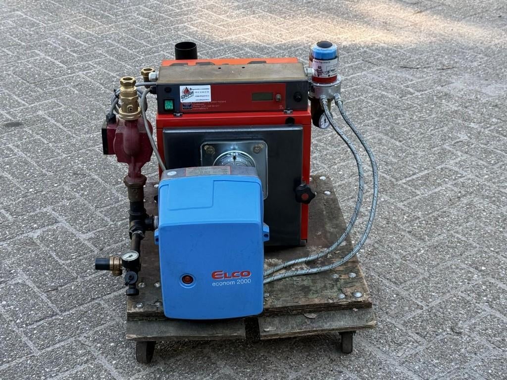 Kabola HR300 diesel CV ketel 10kW met Elco brander, Ophalen, Gebruikt, Motor en Techniek