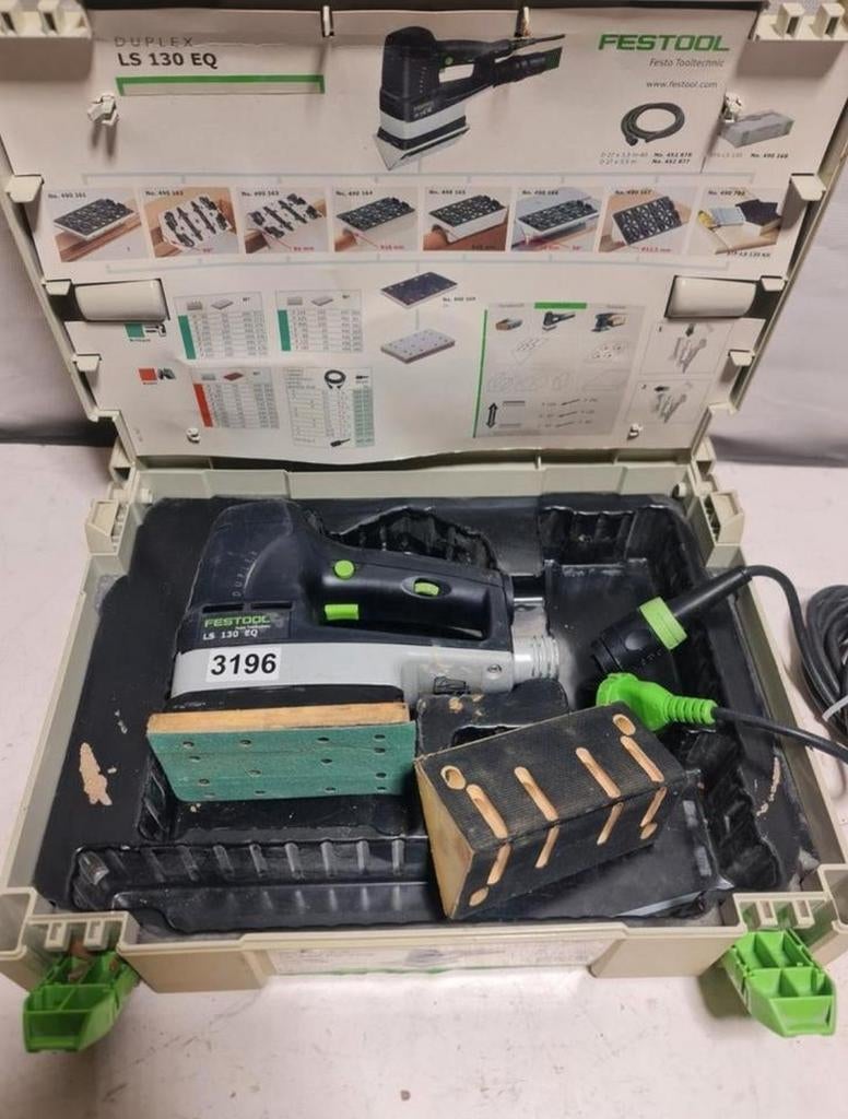 festool lineaire schuurmachine LS130EQ PLUS LINEAIRE, Ophalen of Verzenden, Festool, N.v.t, N.v.t