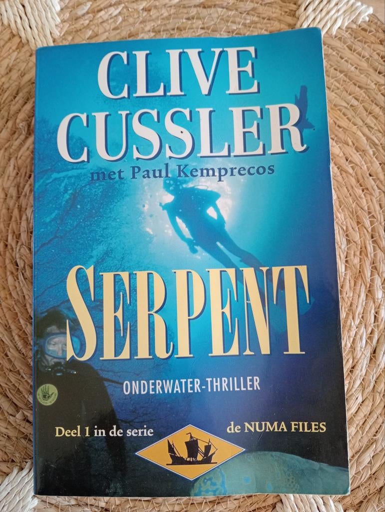 Clive Cussler - Serpent (De Numa Files Deel 1), Ophalen, Gelezen, Clive Cussler, Nederland