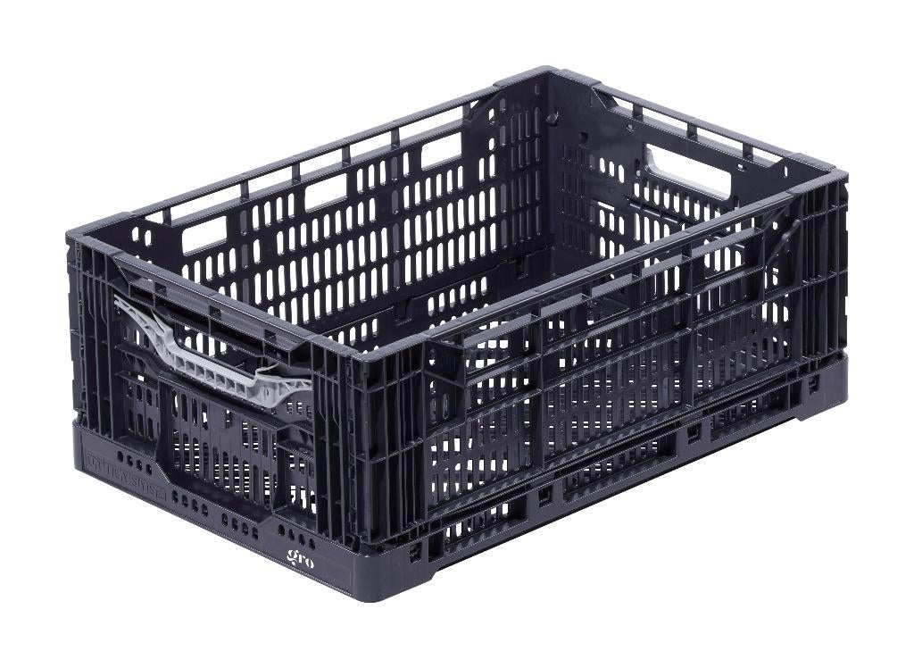 Klapkrat, krat opvouwbaar, extra sterk, 600x400x232mm, 40 tot 60 cm, Opvouwbaar, 50 tot 75 cm, Minder dan 35 cm