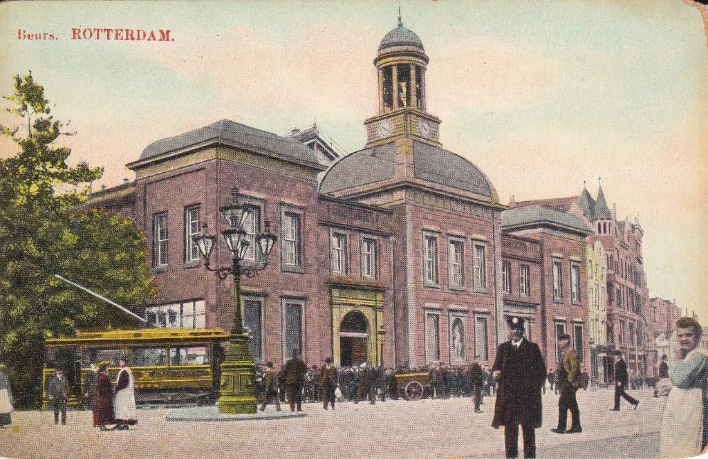 08579 Rotterdam - Beurs, Verzenden, Voor 1920, Ongelopen, Zuid-Holland