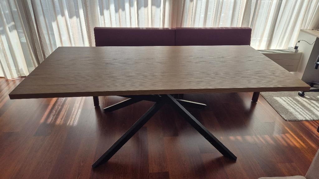 Tafel 95cm bij 200cm, Huis en Inrichting, Tafels | Eettafels, Ophalen, Gebruikt, 200 cm of meer, 50 tot 100 cm